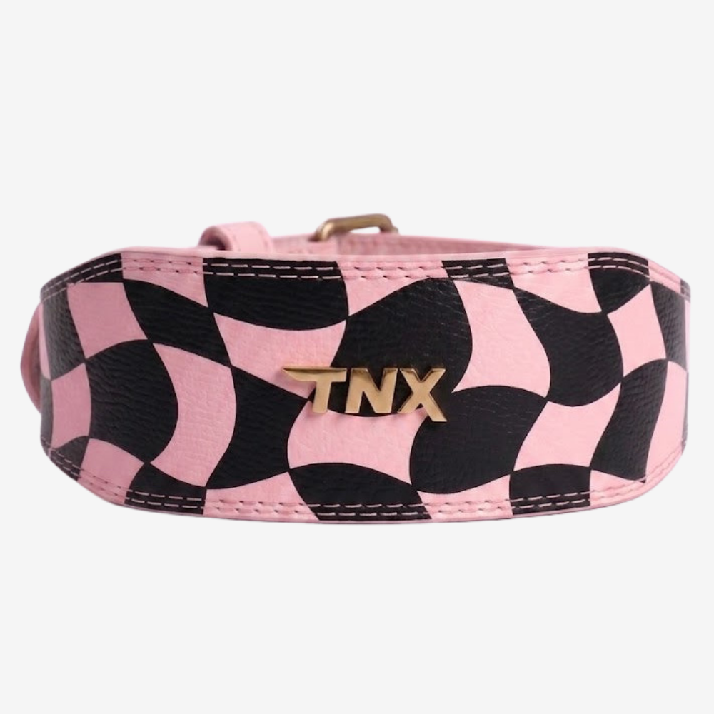 DROP 01 // DISTORTION BLACK & PINK CHECKERBOARD